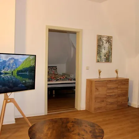 Stilvolles Apartment Im Zentrum Zittau Esterno foto
